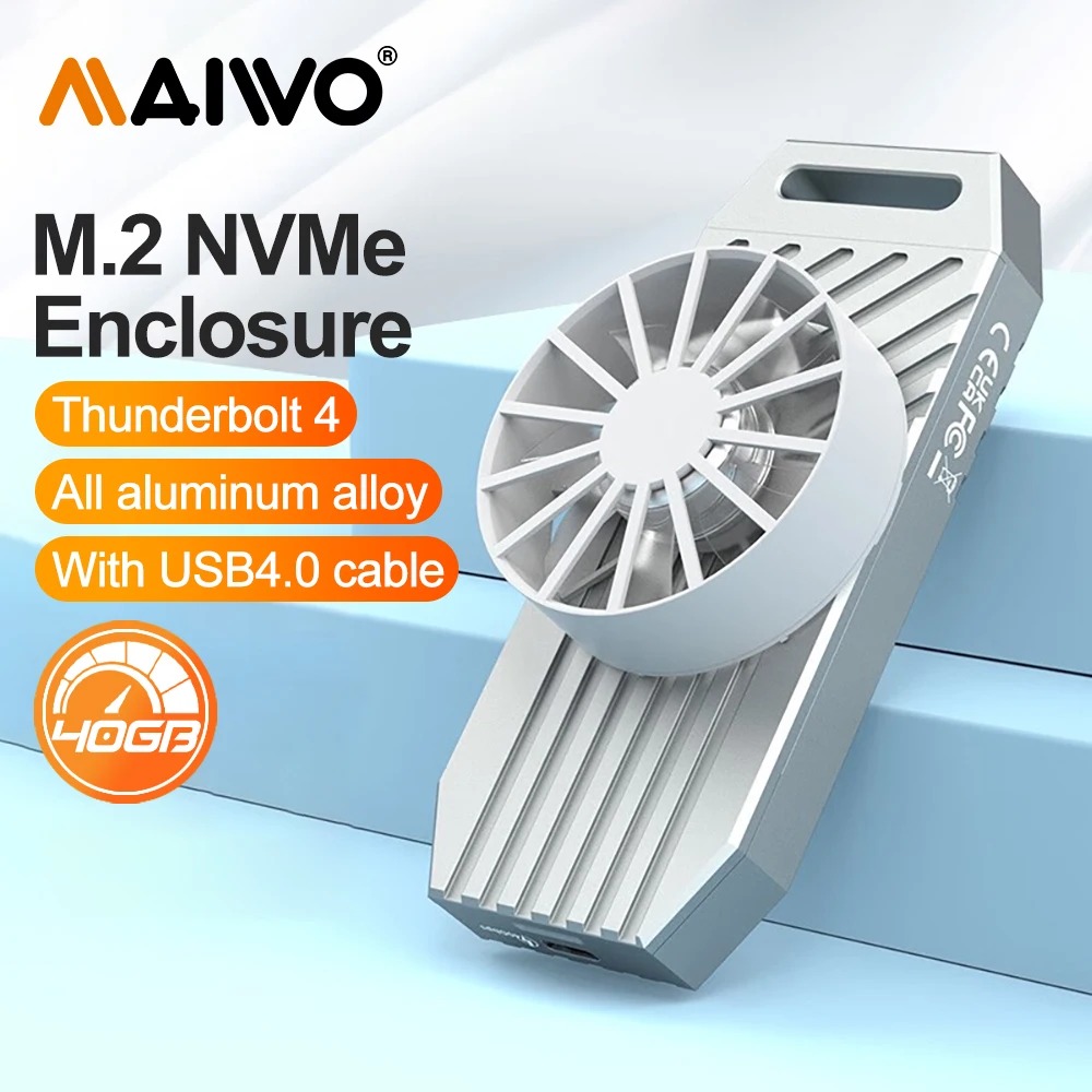 Usb4 40Gbps External Ssd 8Tb - حافظة MAIWO USB4 NVMe M.2 SSD