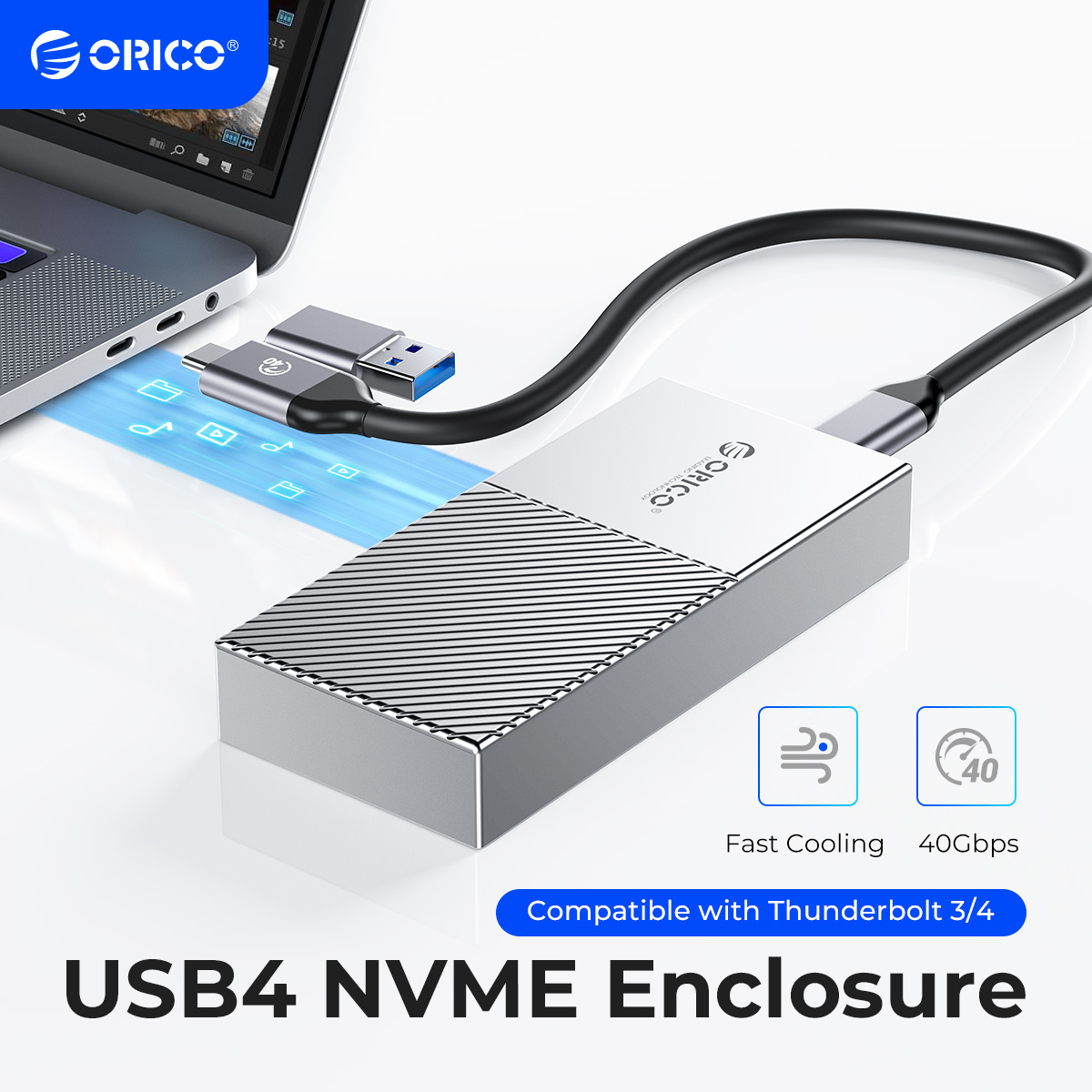 حافظة ORICO USB4 NVMe SSD بسرع - مراجعة Thunderbolt 4 External Ssd 4Tb وسعره