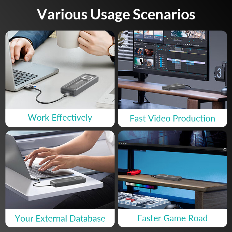حاوية Yottamaster NVMe SSD USB - مراجعة Usb4 40Gbps External Ssd 8Tb وسعره