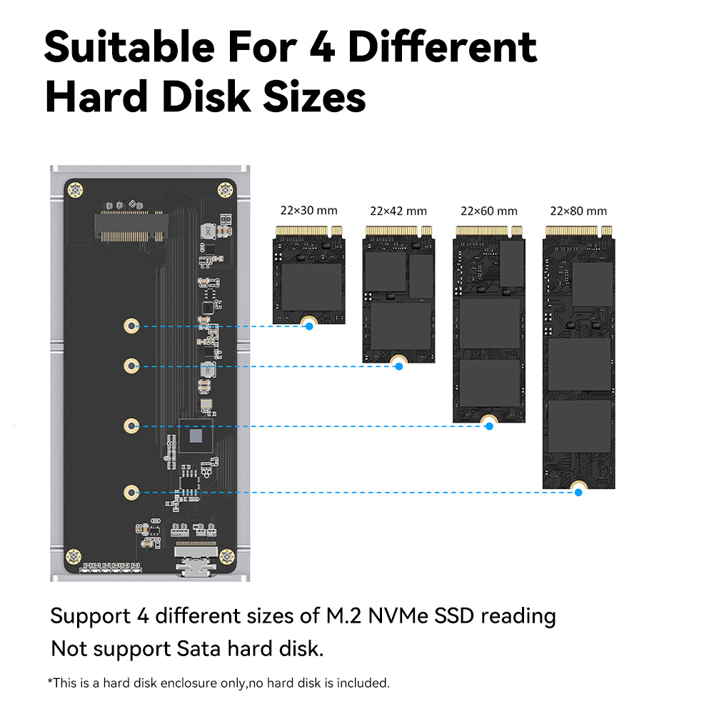 حاوية SSD خارجية بدون مروحة 40 - مراجعة Usb4 40Gbps External Ssd 8Tb وسعره