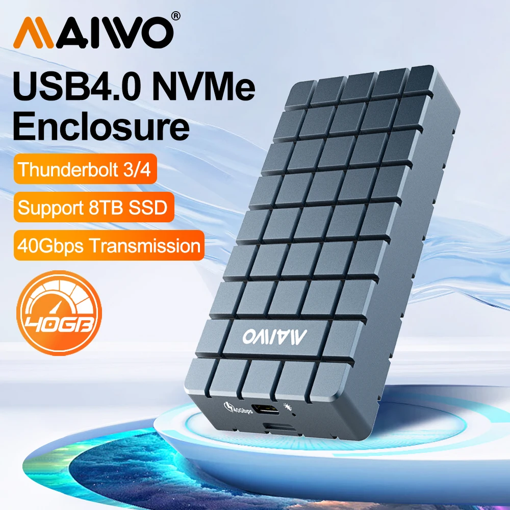 MAIWO-حافظة محرك أقراص صلبة خا - مراجعة Usb4 40Gbps External Ssd 8Tb وسعره