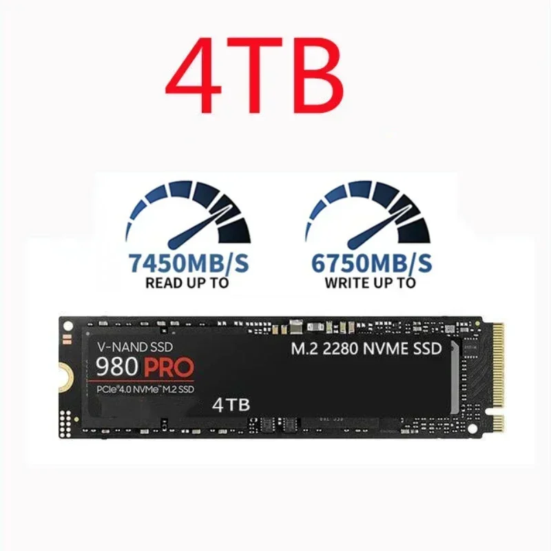 أصلي 980 PRO M.2 2280 NVMe PCI - مراجعة Pcie 4.0 4Tb 2280 Ssd 7450Mbps وسعره