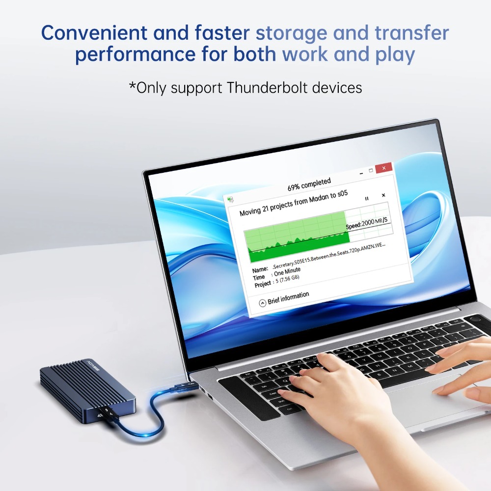 علبة أكاسيس 40 جيجابت في الثان - مراجعة 8Tb M2 Nvme Ssd وسعره