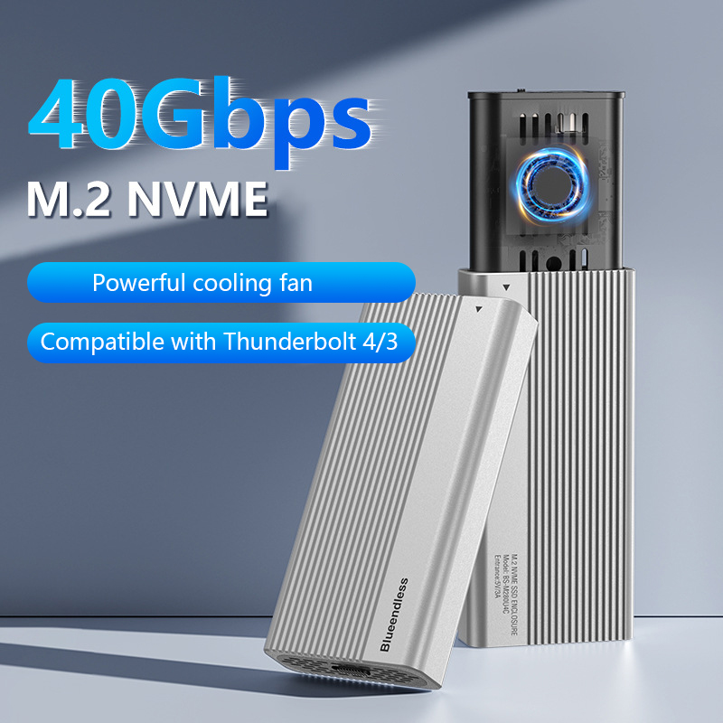علبة خارجية محمولة لـ SSD نوع  - مراجعة Usb4 40Gbps External Ssd 8Tb وسعره